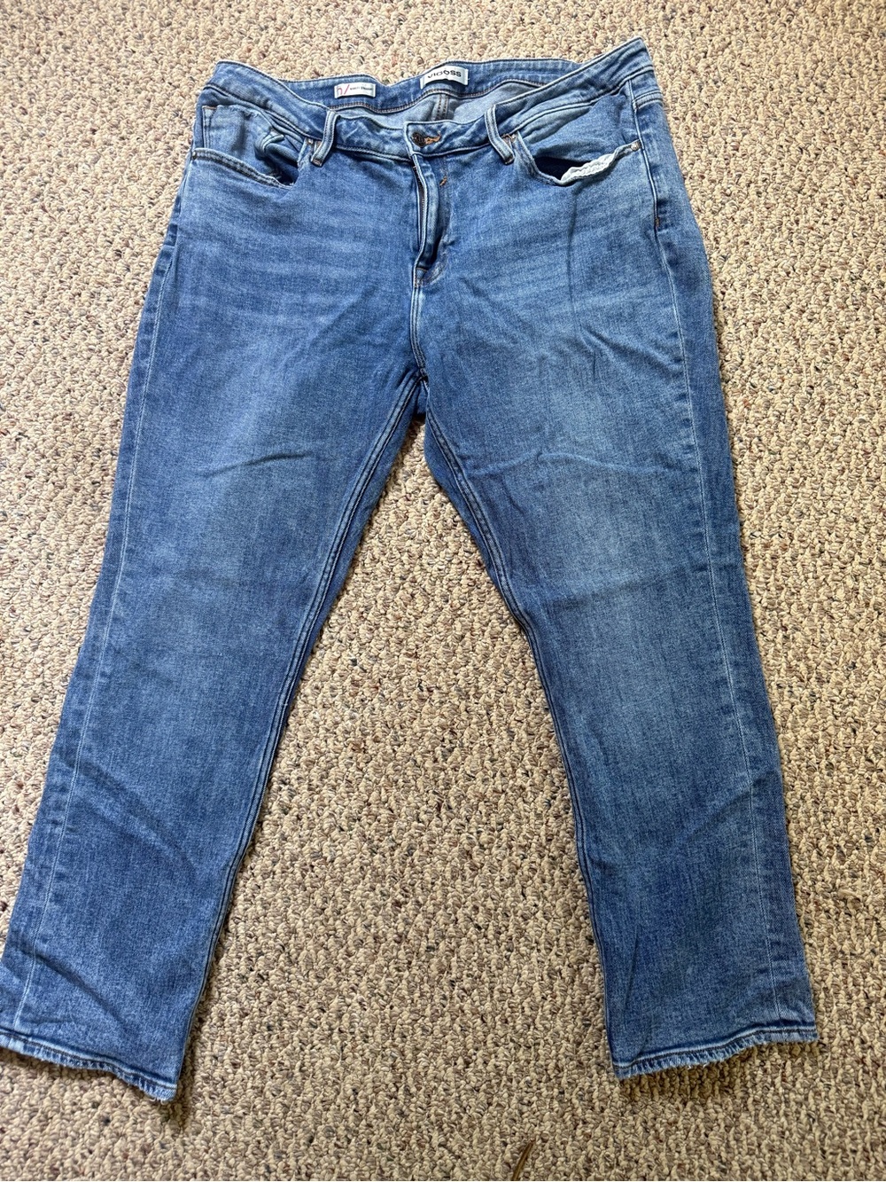 Vigoss Classic Blue Women's Jeans - Casual Slim Fit